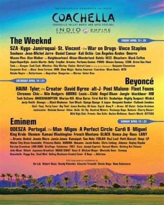 Il Festival di Coachella del 2018: un'esplosione musicale che ha segnato un'epoca per il genere indie pop