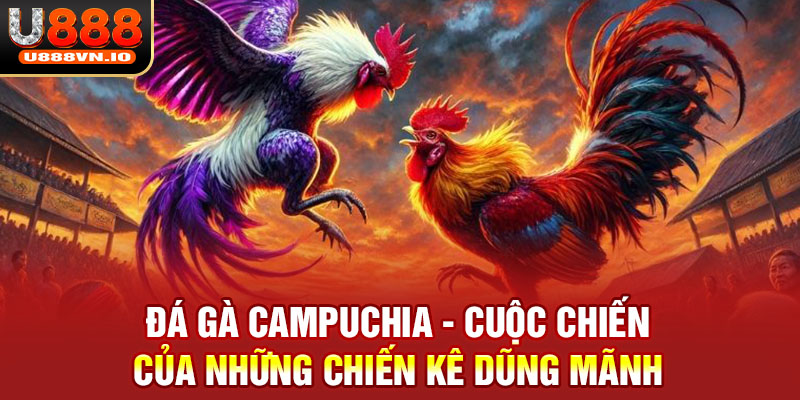 Đá Gà Campuchia - Cuộc Chiến Của Những Chiến Kê Dũng Mãnh