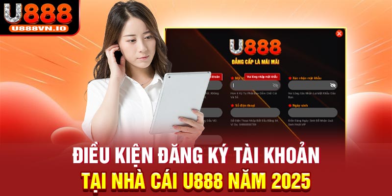 Điều kiện đăng ký tài khoản tại nhà cái U888 năm 2025