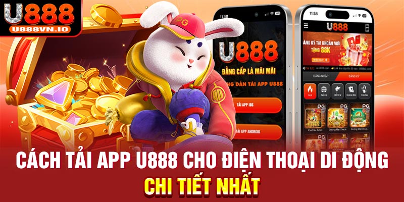 Cách tải app U888 cho điện thoại di động chi tiết nhất