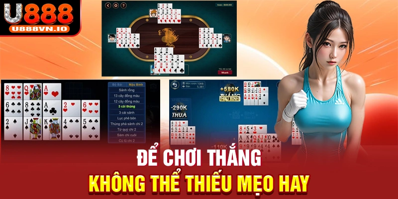 Để chơi thắng không thể thiếu mẹo hay